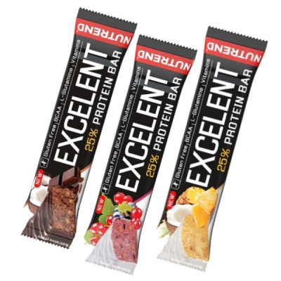 Excelent Protein Bar 85 g - Nutrend - čokoláda oriešky