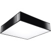 Sollux Lighting Horus stropné svietidlo 3x60 W čierna SL.0139