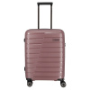 Malý kabínový škrupinový kufor do lietadla 55x40x20 40 l Travelite ružová