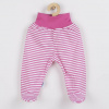 Dojčenské polodupačky New Baby Classic II s ružovými pruhmi, 86 (12-18m)
