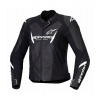 Bunda STELLA FASTER 3, ALPINESTARS (čierna/biela) 2026 46