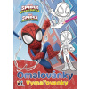 JIRI MODELS 3852-6 Marvel Spidey, vymaľovánka, A4