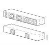 APC Rackový PDU, základný, 0U/1U, 100-240 V/20 A, 220-240 V/16 A, (7) C13, (2) C19 (AP6120A)