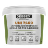 Den Braven 510058RL Univerzální disperzní lepidlo na PVC a koberce UNI 7400 1 kg kbelík světle béžová