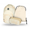 BAAGL 3 SET Coolmate Beige: batoh, peračník, sáčok
