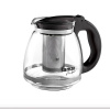konvice na čaj Lamart VERRE s kovovým filtrem 1,5L (skleněná konvice z varného skla na čaj + sypaný čaj)
