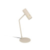 Stolová lampa Eglo 901154 CAMINIA GU10 5 W piesková farba/mosadz