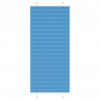Plisovaná roleta modrá 100x200 cm Šířka látky 99,4 cm Polyester Modrá 4015211
