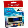 Transcend JetFlash 760 flashdisk 64GB USB 3.0, výsuvný konektor, čierny TS64GJF760