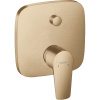 HANSGROHE Talis E páková vaňová batéria pod omietku, pre 2 výstupy, kartáčovaný bronz, 71745140