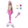 MATTEL - Barbie Rozprávková bábika s dlhými vlasmi - morská panna