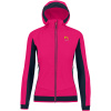 Karpos ALAGNA PLUS EVO skialpinistická bunda, dámska, pink/vulcan Veľkosť: XL