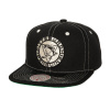 Mitchell & Ness Pánská kšiltovka Pittsburgh Penguins NHL Contrast Natural Snapback Vintage
