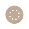 Metabo 25 samolepiacich brúsnych papierov 125 mm, P 320, farba, SXE 625733000