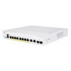 Cisco CBS250-8FP-E-2G (8xGbE,2xGbE/SFP combo,8xPoE+,120W,fanless) - REFRESH