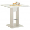 Carryhome JEDÁLENSKÝ STÔL, biela, 75/75/74 cm - Jedálenské programy - 002647001601