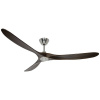 CasaFan ECO GENUINO 180 BN-NB stropný ventilátor, 30 W, (Ø x v) 1800 mm x 290 mm, chróm, 318015; 318015