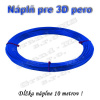 Náplň pre 3D pero, PLA - 1,75 mm - modrá (cena za 10 m)