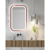 Gaudia Zrkadlo Mirel Copper LED Veľkosť: 80 x 120 cm