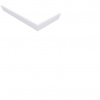 Polysan Varesa Rohový panel 1200x800 mm, ľavý 71700