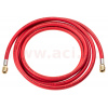 hadice červená HP 3 m R134a (plnička 1/4 SAE, rychlospojka 1/4 SAE) AC 5354