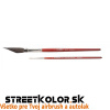 Kolibri 526FE Set dvoch červených štetcov (Brush Set 526FE)