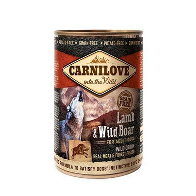 Carnilove Wild konz Meat Lamb & Wild Boar 400g