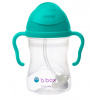 B.box Hrnček so slamkou 240 ml Nefritová zeleň