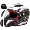 PRILBA NA MOTOCYKLE LS2 FF353 RAPID BOHO PINK M (PRILBA NA MOTOCYKLE LS2 FF353 RAPID BOHO PINK M)