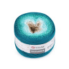 YarnArt Bavlněná pletací příze Rosegarden 250 g - 5 (324) tyrkys