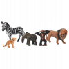 Model mini rekvizity vzdelávacie hračky darčeky Zebra Red (Model mini rekvizity vzdelávacie hračky darčeky Zebra Red)