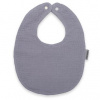 New Baby mušelínový detský podbradník grey