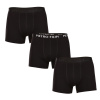 3PACK pánske boxerky Pietro Filipi čierne (3BCL005) L