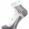Ponožky unisex športové Voxx Abra - biele-sivé, 39-42