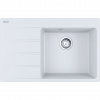 Franke Centro Fragranitový drez CNG 611-78 TL/7, 78x50 cm, biela-ľad 114.0637.505
