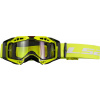 LS2 Helmets LS2 AURA ENDURO SERIES GOGGLE BLACK H-V YELLOW WITH CLEAR VISOR