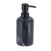 TENDANCE Dávkovač mydla Everist Black Marble, čierna, 300 ml