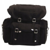 Vojenský batoh 111 20-40 l čierny (BW Black MFH Vojenský batoh 30 litrov)