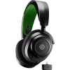 Steelseries Arctis Nova 7X náhlavná súprava cez ucho Bluetooth, bezdrôtové, 61565, stereo, čierna, zelená, Redukcia šumu mikrofónu; 61565