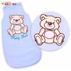 Baby Nellys Spací vak Medvedík Teddy sv. modrý