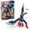 Lego Stavebnica LEGO® Marvel Super Heroes™ Nový kapitán Amerika (76296)