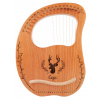 CEGA Lyre Harp 19 Strings Natural