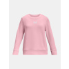 Under Armour Dievčenská mikina UA Rival Terry Crew Ružová YXL