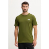 Tričko The North Face Simple Dome pánske, zelená farba, s potlačou, NF0A87NGBRI1 M