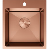 Mexen Solix nerezový drez 1-komorový 400 x 450 mm, meď - 6401401000-65