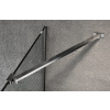 Gelco VARIO Walk-in rohová vzpera 650mm, chróm SPH GX2010
