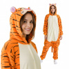Pyžamo Onesie Kigurumi Kostým Tiger XL: 175-185cm