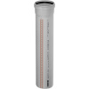 OSMA HT PLUS HTEM odpadová rúra DN110, 500 mm, s hrdlom, PP, sivá, 115020
