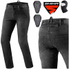 Motocyklové džínsy SHIMA RIDER BLACK čierne DARČEKY