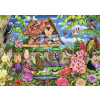 RAVENSBURGER Puzzle Vtáčí stôl 1000 dielikov
